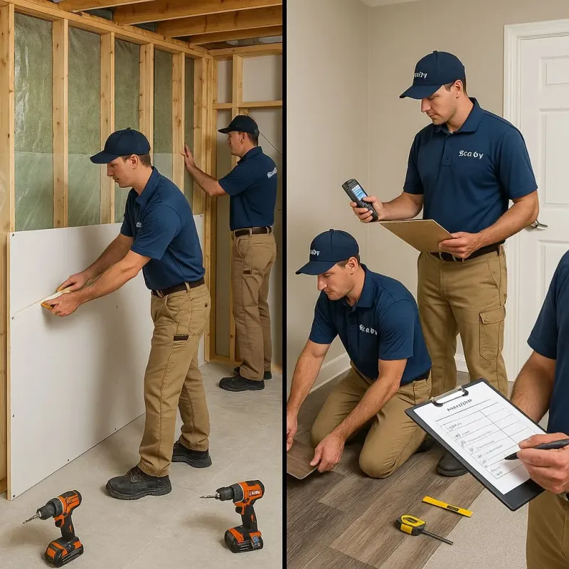 Repairs and Reconstruction process in Happy Valley, OR